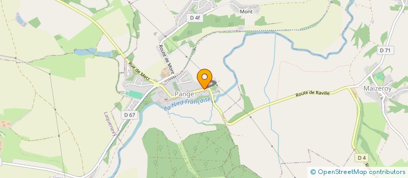 localisation de l'entreprise CLUB AEROSTATIQUE DE PANGE  PANGE