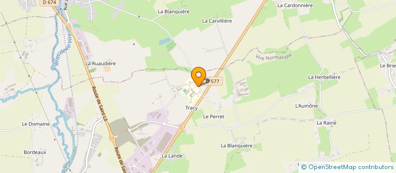 localisation de l'entreprise CLUB AFRIQUE DU CAMPUS AGRICOLE DE VIRE  VIRE NORMANDIE