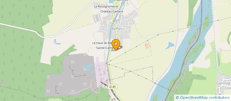 localisation de l'entreprise CLUB AGE D'OR BEFFOIS  BEFFES