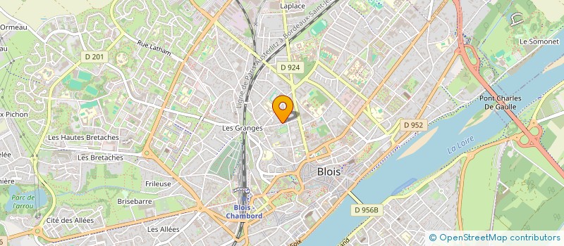 localisation de l'entreprise CLUB AGORA BLOIS N57  BLOIS