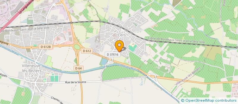 localisation de l'entreprise CLUB AIKIDO CERSOIS à CERS