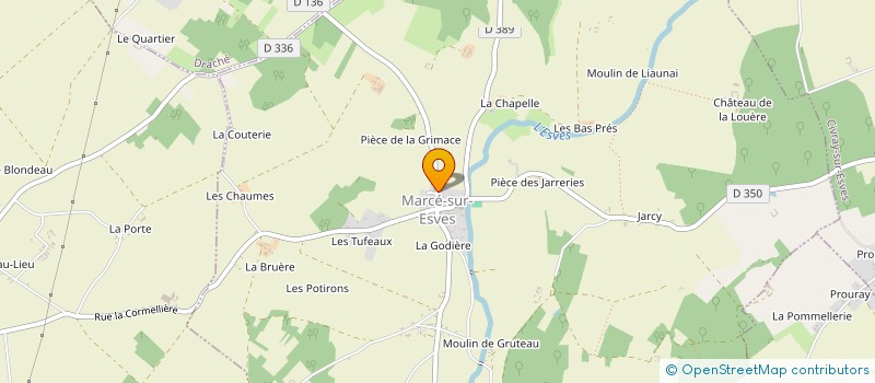 localisation de l'entreprise CLUB AINES RURAUX BUXEUIL à BUXEUIL