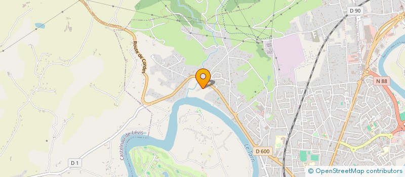 localisation de l'entreprise CLUB ALBI TRIATHLON à ALBI