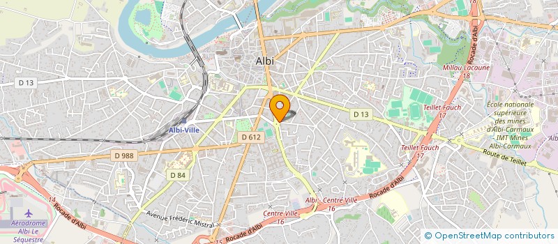 localisation de l'entreprise CLUB ALBIGEOIS DE TRIAL à ALBI