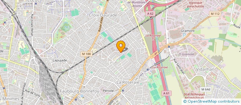 localisation de l'entreprise CLUB ALPHA à TOULOUSE