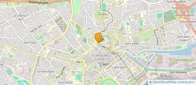 localisation de l'entreprise CLUB ALPIN DE CAEN à CAEN