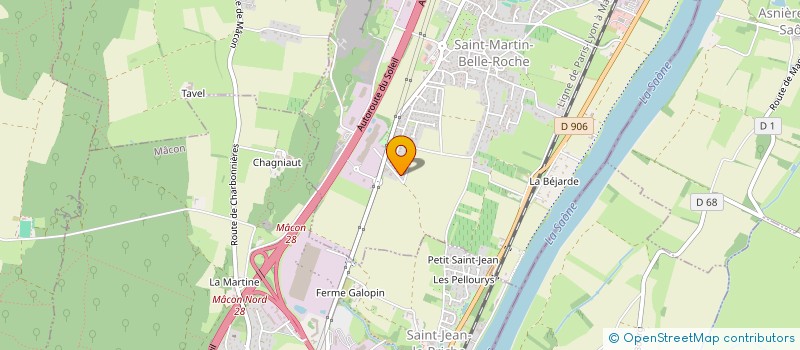 localisation de l'entreprise CLUB ALPIN FRANCAIS COMITE DEPARTEMENTAL DE SAONE ET LOIRE à CHALON-SUR-SAONE