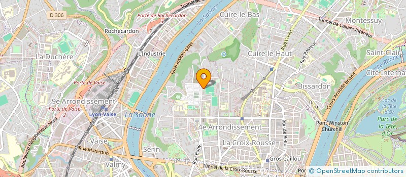 localisation de l'entreprise CLUB ALPIN FRANCAIS CROIX ROUSSE à LYON