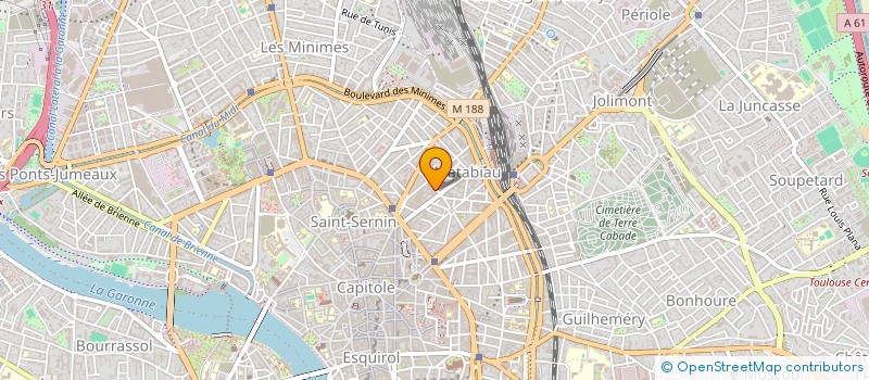 localisation de l'entreprise CLUB ALPIN FRANCAIS DE TOULOUSE à TOULOUSE