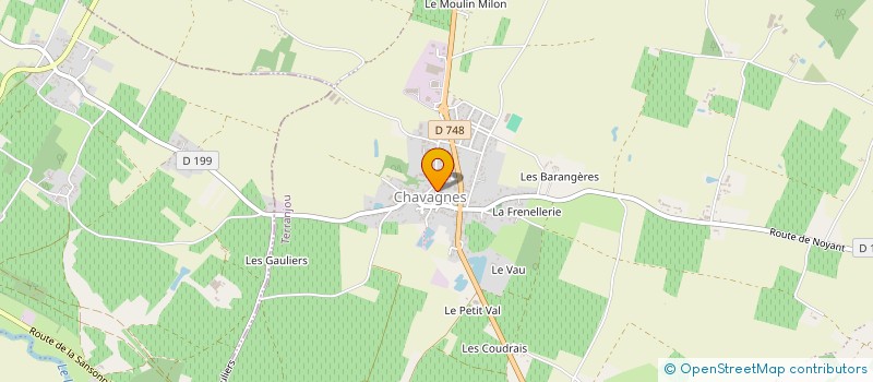 localisation de l'entreprise CLUB ALPIN FRANCAIS DU LAYON  BELLEVIGNE-EN-LAYON