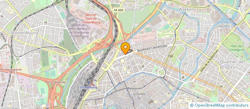 localisation de l'entreprise CLUB ALPIN FRANCAIS SECTION STRASBOURG à STRASBOURG