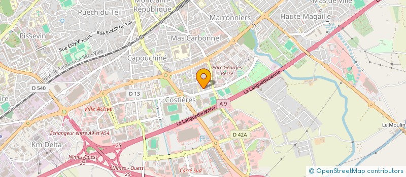 localisation de l'entreprise CLUB ALPIN NIMES CEVENNES  NIMES