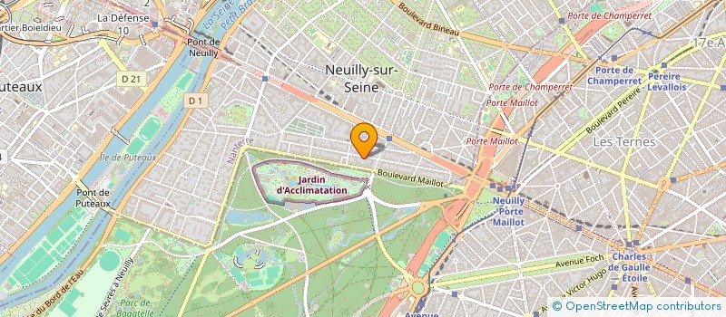 localisation de l'entreprise CLUB ALUMNI AVIRON ESSEC à NEUILLY-SUR-SEINE