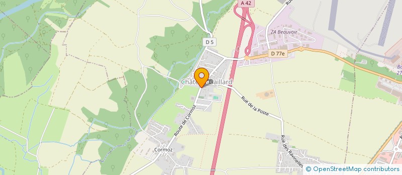localisation de l'entreprise CLUB AMICAL DE PLONGEE à CHATEAU-GAILLARD