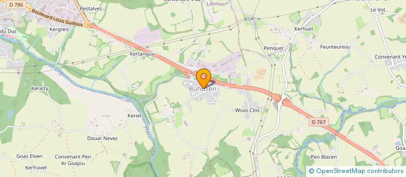 localisation de l'entreprise CLUB AMIS DE RADIO PAYS TREGOR à LANNION