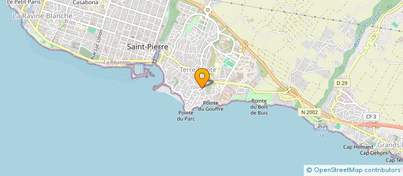 localisation de l'entreprise CLUB AMIS DE TERRE SAINTE à SAINT-PIERRE
