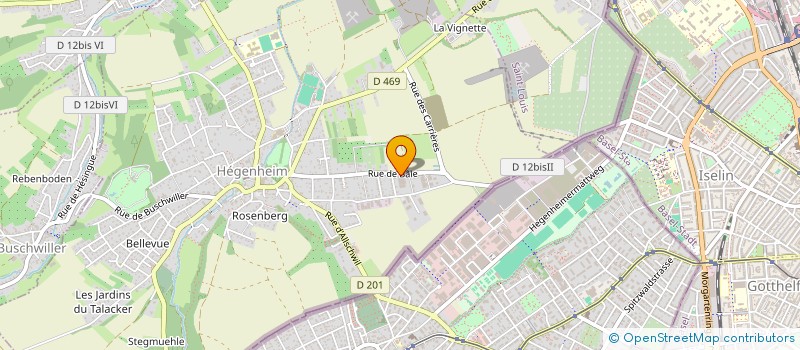 localisation de l'entreprise CLUB AMIS DES ARTISTES  HEGENHEIM