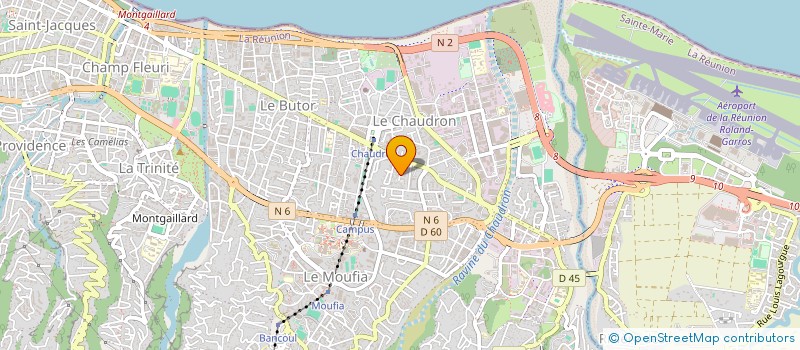 localisation de l'entreprise CLUB AMITIE à SAINT DENIS