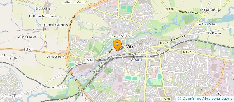 localisation de l'entreprise CLUB AMITIE PERSONNES AGEES à LA CHAPELLE-ERBREE