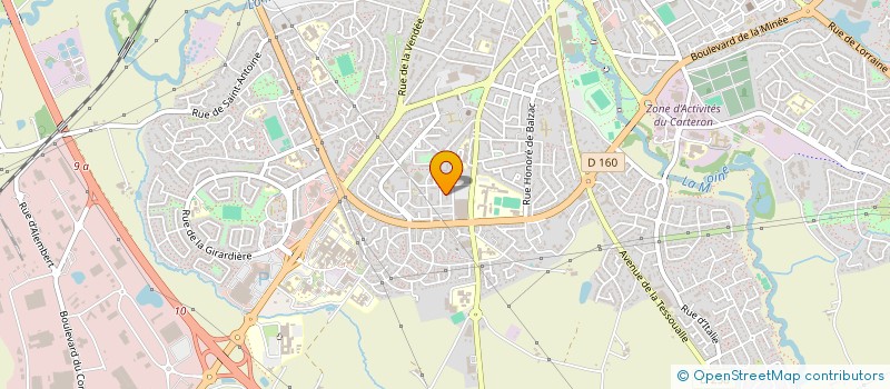 localisation de l'entreprise CLUB ANATOLIE CULTURE ET SPORTS à CHOLET