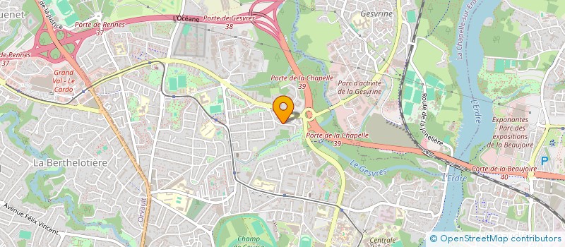 localisation de l'entreprise CLUB ANGLAIS FACULTE DE LETTRE à NANTES