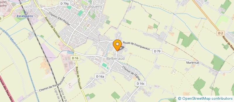 localisation de l'entreprise CLUB ANIMAT LOISIRS INFORMAT FOURQUEVAUX  FOURQUEVAUX