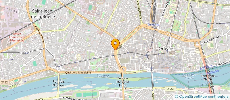 localisation de l'entreprise CLUB ANTILLAIS DU LOIRET à ORLEANS