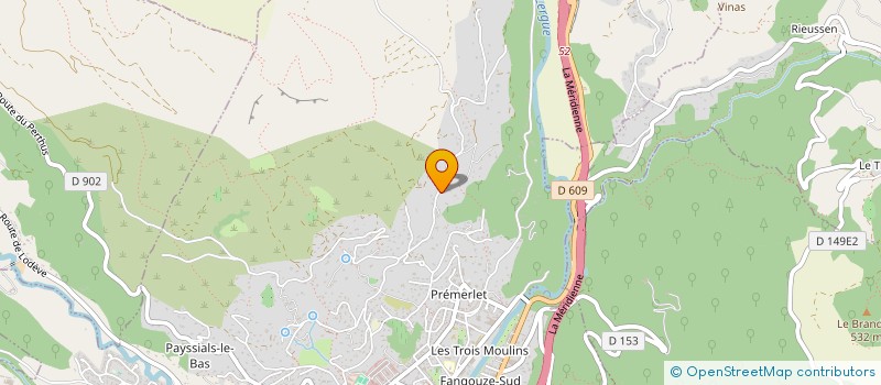 localisation de l'entreprise CLUB AQUARIOPHILE DE L'HERAULT (CAH) à LODEVE
