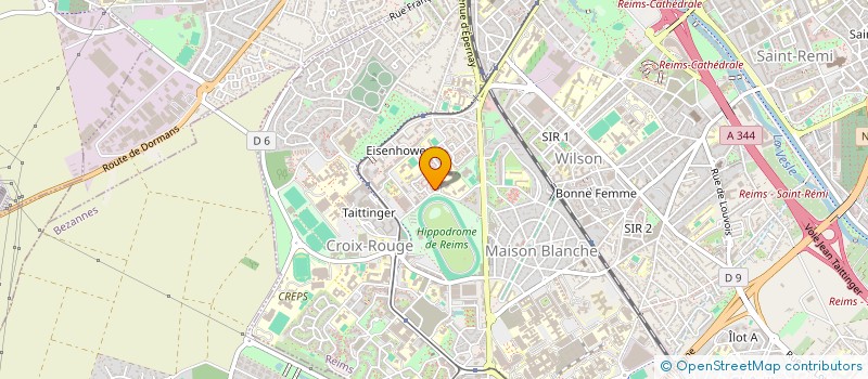 localisation de l'entreprise CLUB AQUATIQUE DE REIMS  REIMS