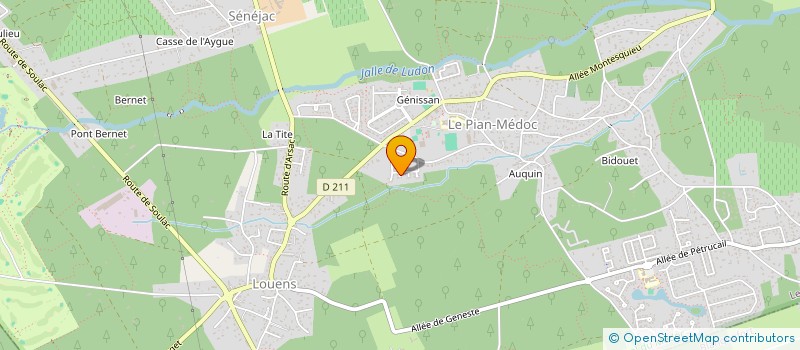 localisation de l'entreprise CLUB ARC EN CIEL MEDOC RENCONTRES ASTRO à BLANQUEFORT