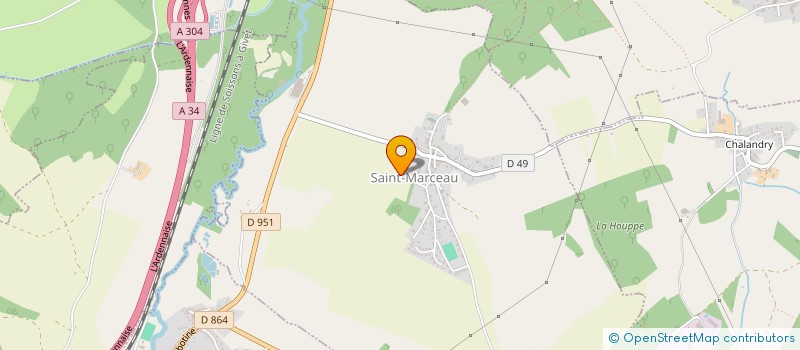 localisation de l'entreprise CLUB ARDENNES DEVELOPPEMENT  FLIZE