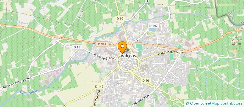 localisation de l'entreprise CLUB ARTS & RENCONTRES DE L ENCLAVE DES PAPES à VALREAS