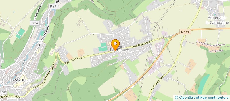 localisation de l'entreprise CLUB ASF  LA FRENAYE