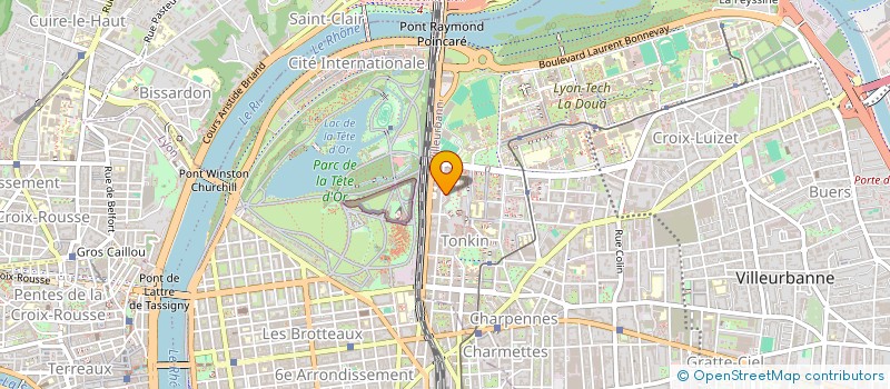 localisation de l'entreprise CLUB ASSISTANTES MATERNELLES  VILLEURBANNE