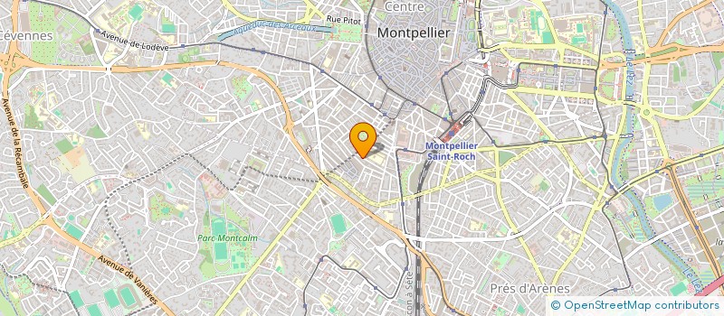 localisation de l'entreprise CLUB ASSURANCES à MONTPELLIER