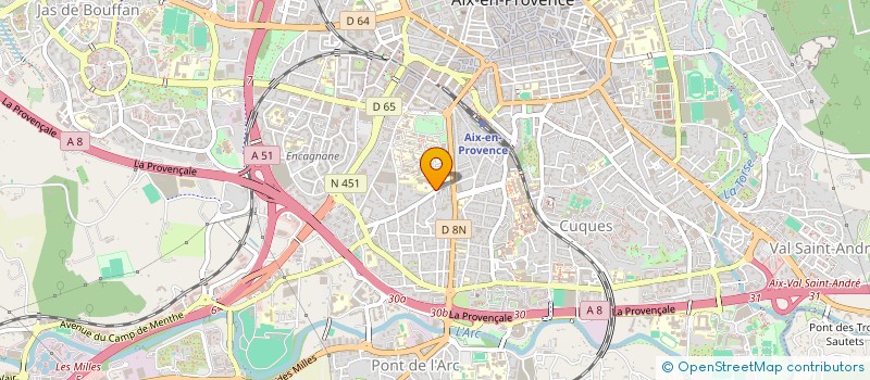 localisation de l'entreprise CLUB ASTRO  AIX-EN-PROVENCE