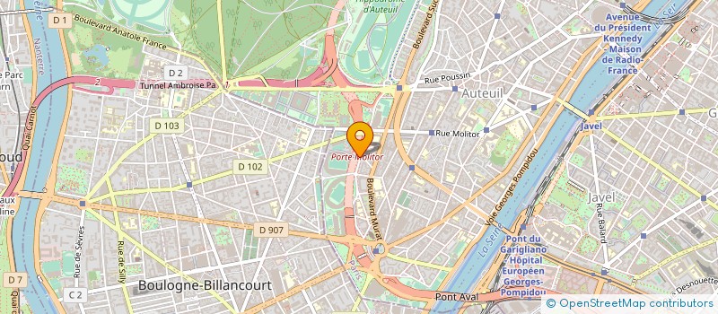 localisation de l'entreprise CLUB ATHEON à PARIS
