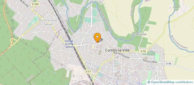 localisation de l'entreprise CLUB ATHLETIQ COMBS LA VILLE à COMBS LA VILLE