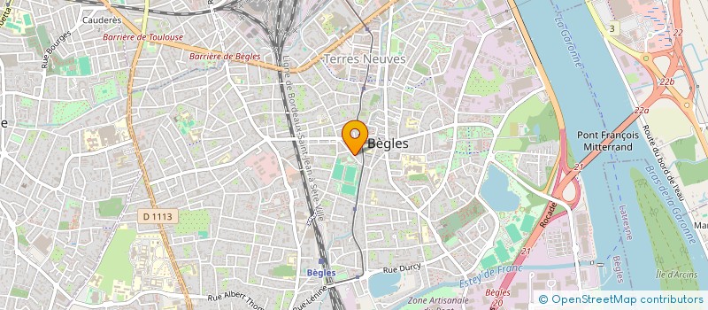 localisation de l'entreprise CLUB ATHLETIQUE BEGLAIS HANDBALL à BEGLES