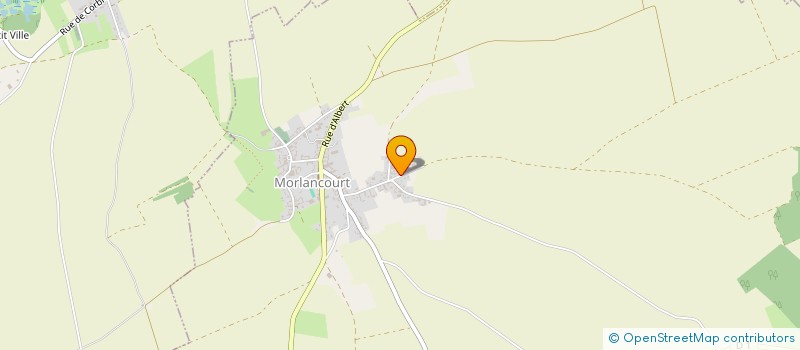 localisation de l'entreprise CLUB ATHLETIQUE DE PERONNE SECTION BASKET BALL  MORLANCOURT