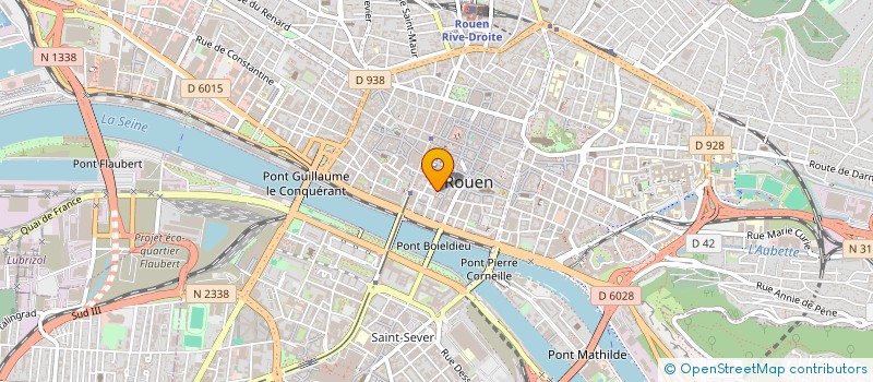 localisation de l'entreprise CLUB ATHLETIQUE SUD 76 à ROUEN