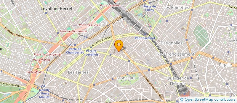 localisation de l'entreprise CLUB AUTEUIL à PARIS