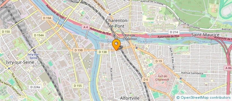 localisation de l'entreprise CLUB AUTO à ALFORTVILLE