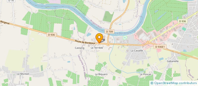 localisation de l'entreprise CLUB AUTO MOTO LES DEJANTES  SAINT-LAURENT-DES-VIGNES