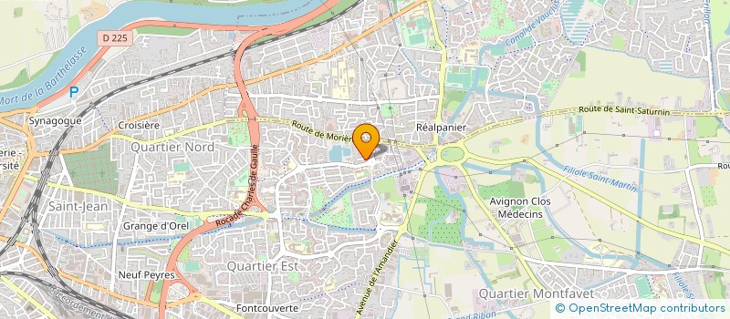 localisation de l'entreprise CLUB AUTO SPORT AVIGNON VENTOUX à AVIGNON