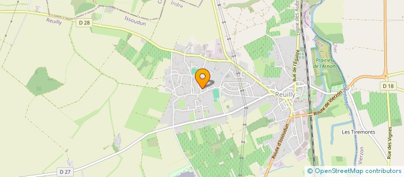 localisation de l'entreprise CLUB AUTO SPORT REUILLY à REUILLY