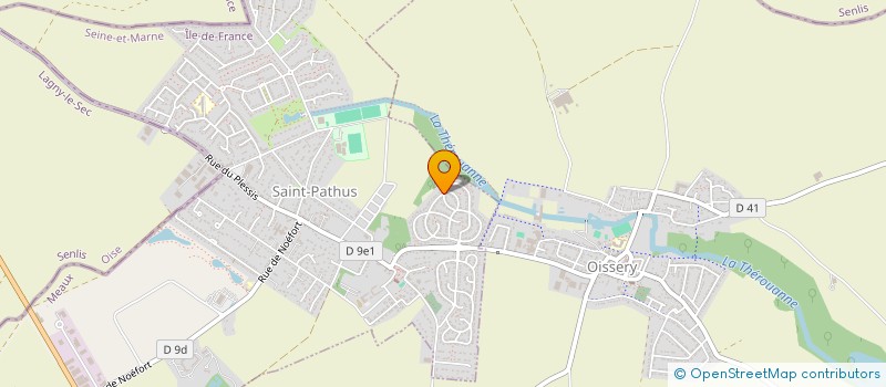 localisation de l'entreprise CLUB AUTOMOBILE ANDRE CITROEN - LESVOITURESDUPATRON.COM  SAINT-PATHUS