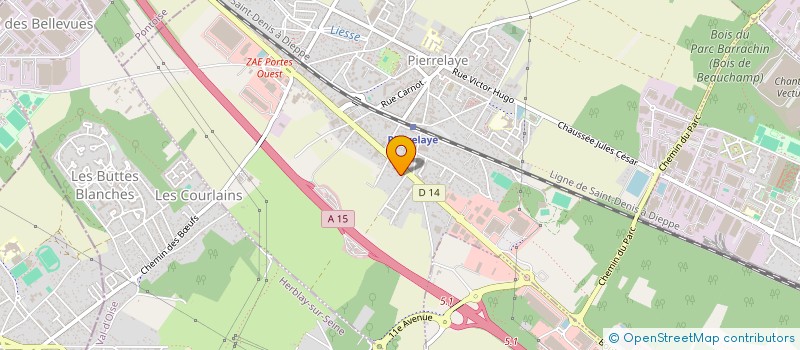 localisation de l'entreprise CLUB AUTOMOBILES à PIERRELAYE