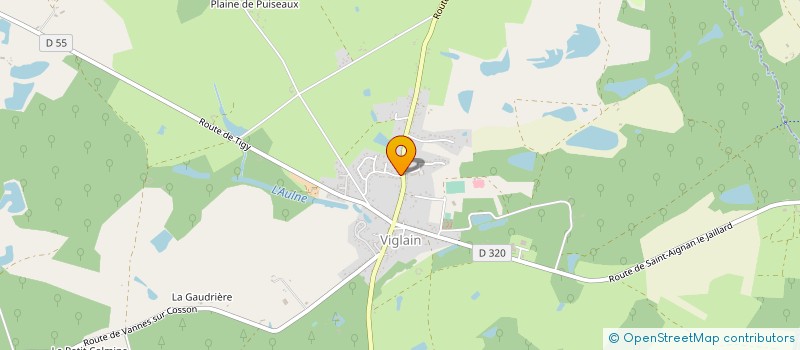 localisation de l'entreprise CLUB AUTOMODELISME DE VIGLAIN à VIGLAIN