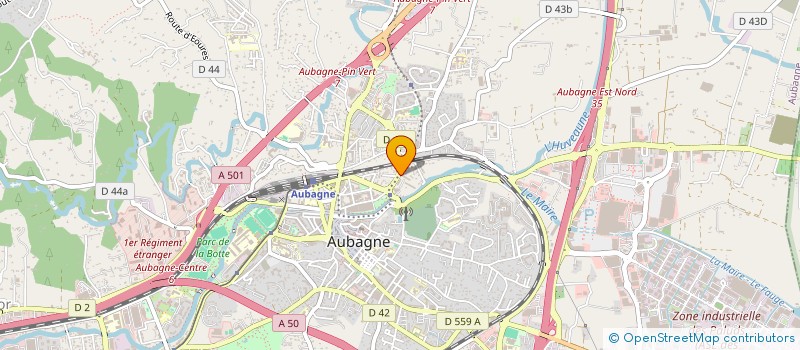 localisation de l'entreprise CLUB AVENTURES GARLABAN SAINTE BAUME  AUBAGNE